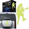 Angus Young versión v3, pegatina de vinilo