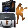 Angus Young versión v3, pegatina de vinilo