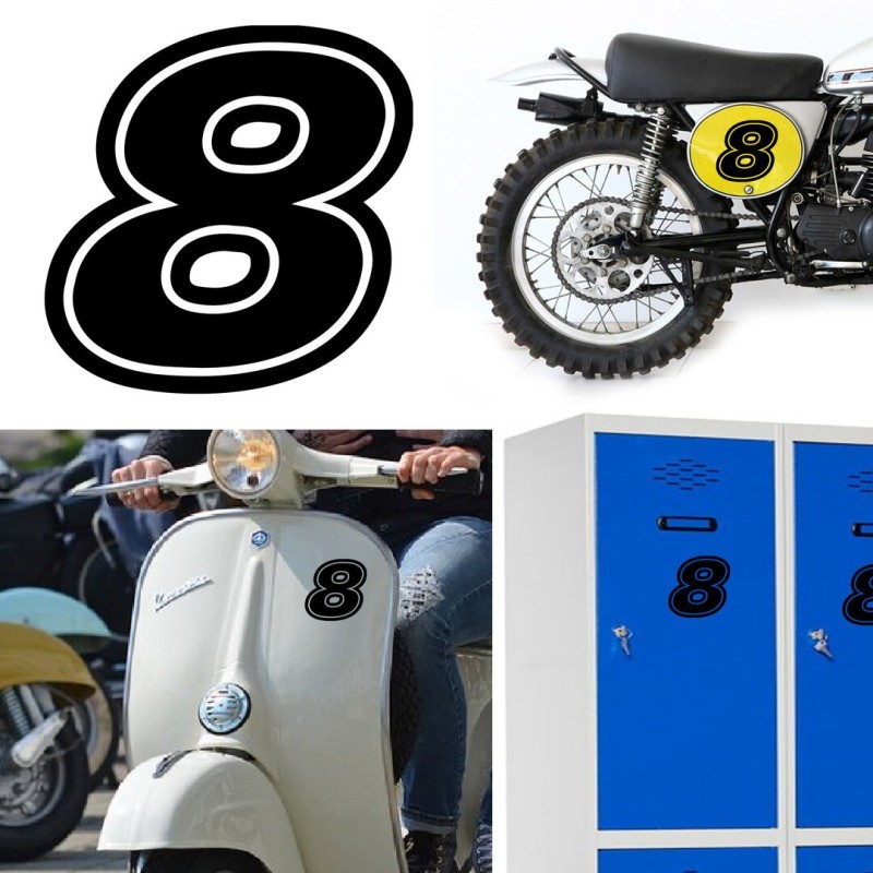 numero 8 versión Eras