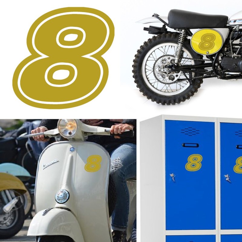 numero 8 versión Eras