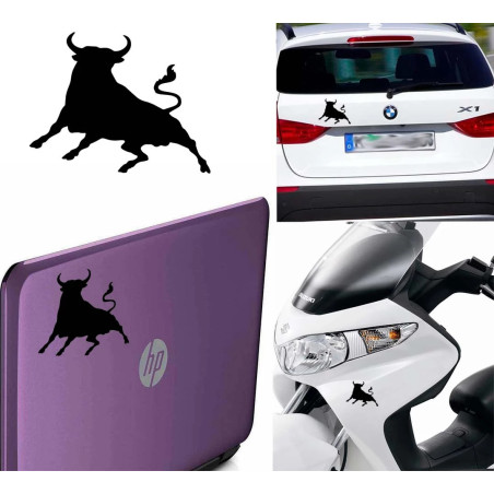 pegatina de vinilo Toro español, versión I