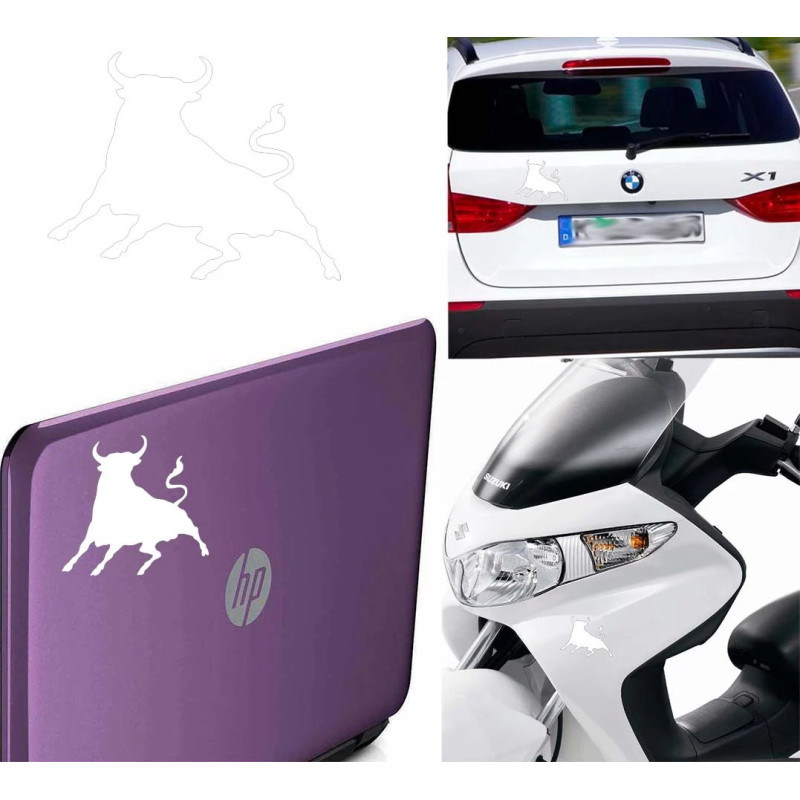 pegatina de vinilo Toro español, versión I