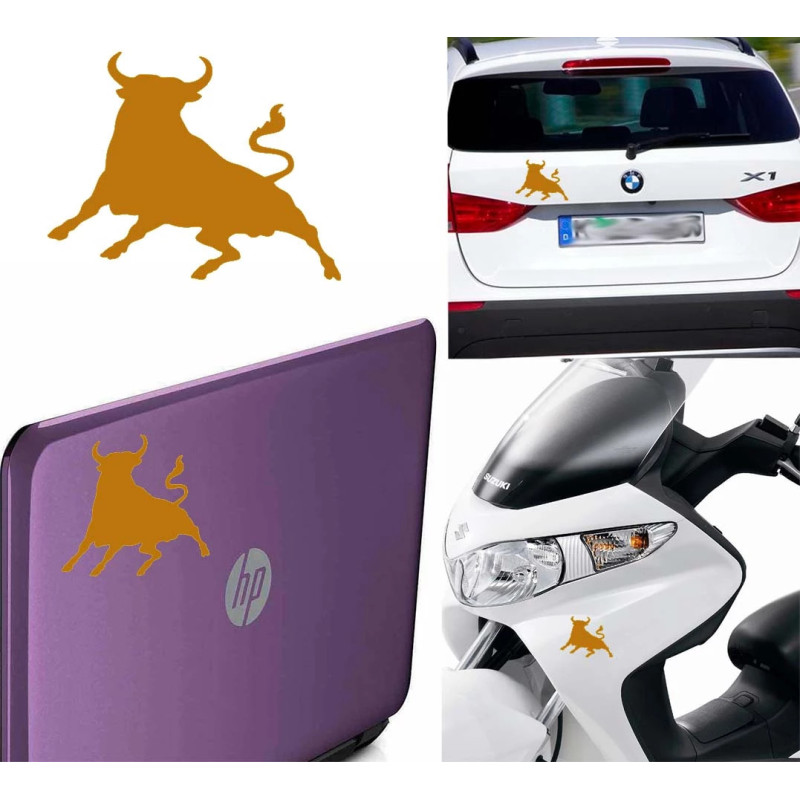 pegatina de vinilo Toro español, versión I