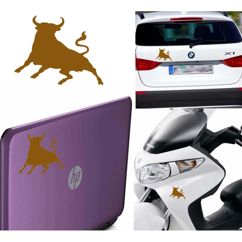 pegatina de vinilo Toro español, versión I