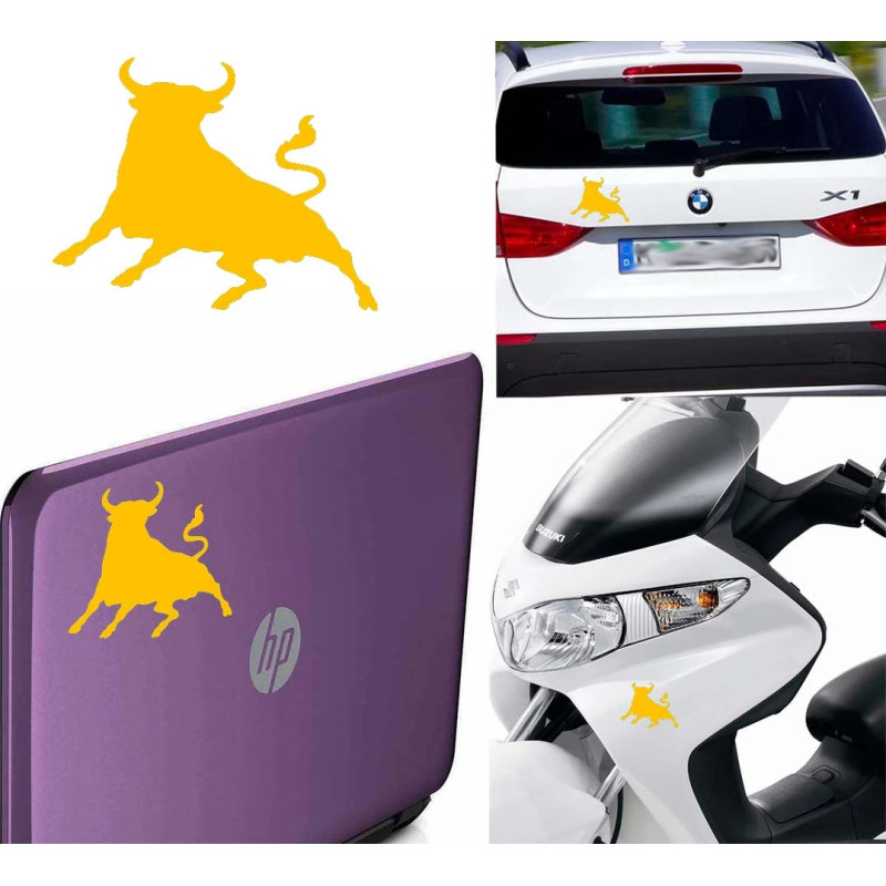 pegatina de vinilo Toro español, versión I